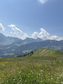 Foto von Ueli Brauen entlang der Tour