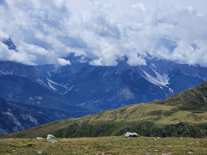 Foto de Wolfgang Dievernich a lo largo del recorrido
