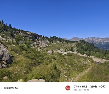 Foto de marco conte a lo largo del recorrido
