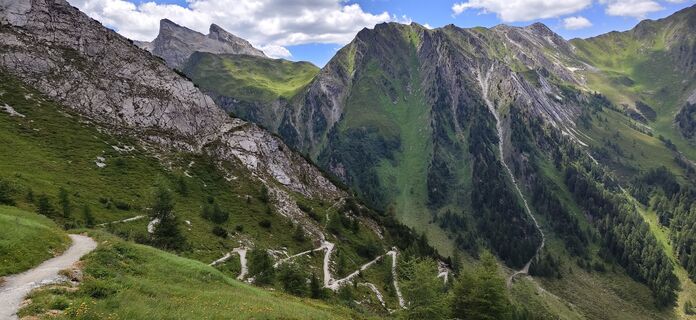 Foto von Albert Knollseisen entlang der Tour