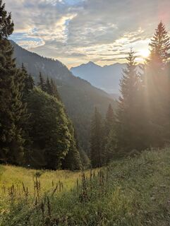 Foto von Julian Lewisch entlang der Tour