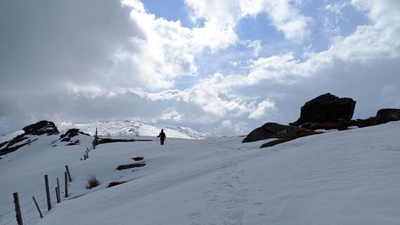 Foto de Johannes.A.Schmid a lo largo del recorrido