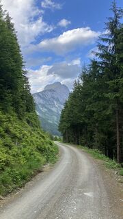 Foto de Christian Kakuska a lo largo del recorrido