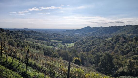 Foto von Stefano Manzoni entlang der Tour