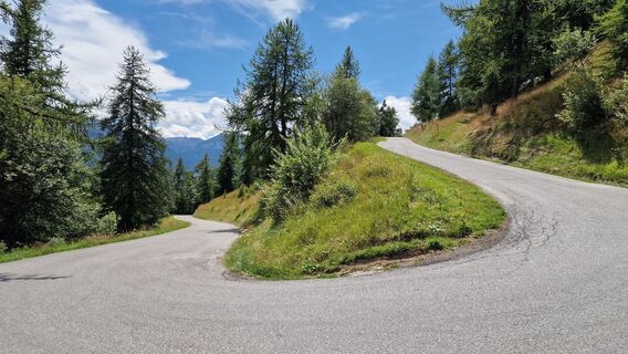 Foto von Fabrizi Mellano entlang der Tour