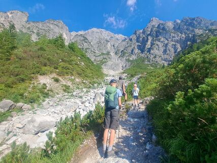 Foto von Natalie Prosch entlang der Tour
