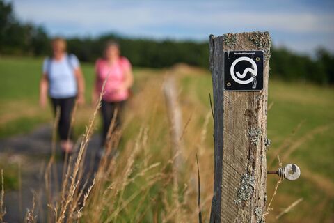 Wandern auf der Via Adrina, Wegemarkierung