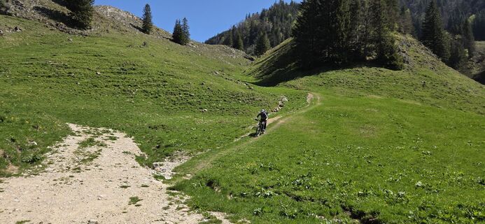 Foto von Andreas Bartl entlang der Tour