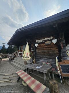 Foto von Martina entlang der Tour