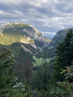 Photo de Marci le long du parcours