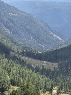 Foto de Johanna Holdenrieder a lo largo del recorrido