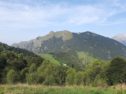 Foto von Paolo Brivio entlang der Tour