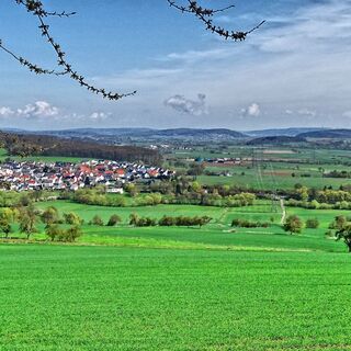 Aussicht vom Altenberg bei Lollar