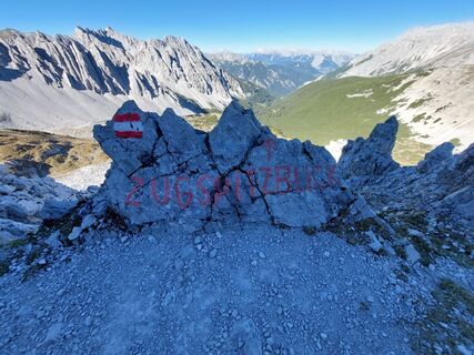 Foto von Monika Eberl entlang der Tour