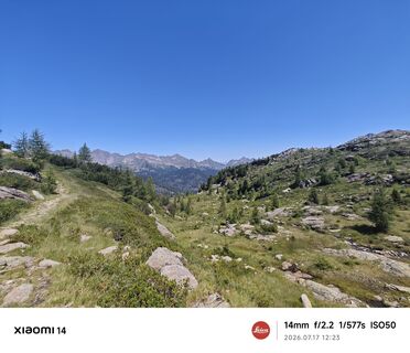 Foto de marco conte a lo largo del recorrido