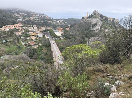Photo de Christian Husek le long du parcours