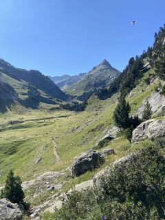 Fotografia z Gisela Walz na trase