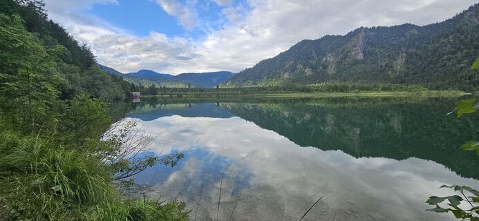 Foto de Johann Schallinger a lo largo del recorrido