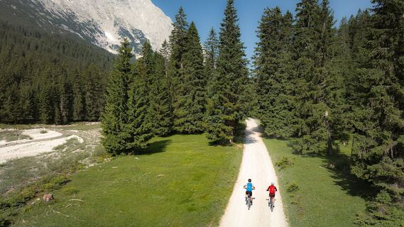 Mountainbiken im Gaistal