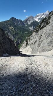 Photo de Mike Hüttl le long du parcours