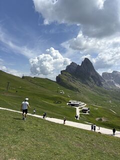 Photo de Luca Stollenwerk le long du parcours