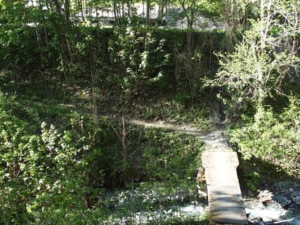 Holzbrücke