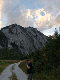 Foto von Michael Krcal entlang der Tour