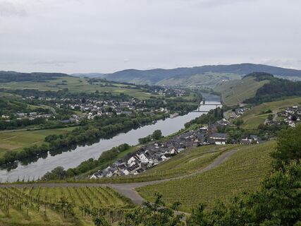 Foto von Mayer entlang der Tour