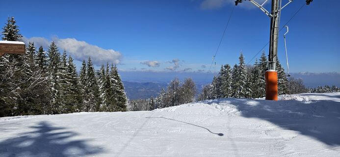 Foto von Mateja Rečnik entlang der Tour