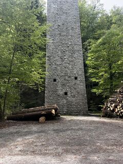 Foto de Florian Kälin a lo largo del recorrido