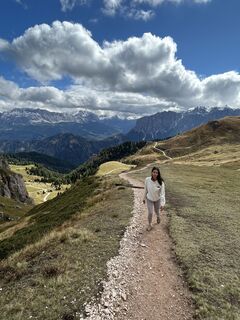 Foto da Fromm-Nagy Kinga lungo il tour