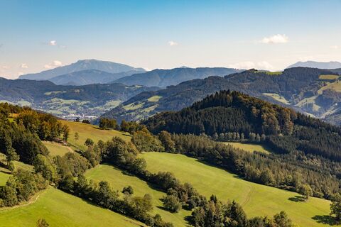Ausblick auf die Mostviertler Bergwelt