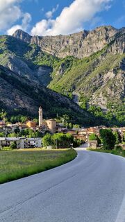 Fotografia z Fabrizi Mellano na trase