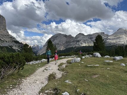Foto von David Blazek entlang der Tour