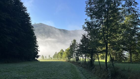 Foto de Sabine Offenberger a lo largo del recorrido