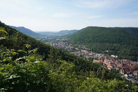 Ausblick vom Vorderen Hanner Felsen