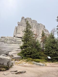Photo de Barbara Mańkowska le long du parcours