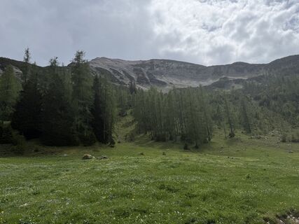 Foto de Malgorzata Birintzis a lo largo del recorrido