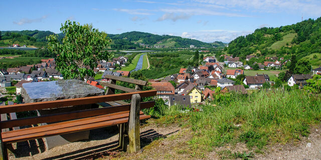 Ausblick oberhalb Ringhotel Sonnenhof