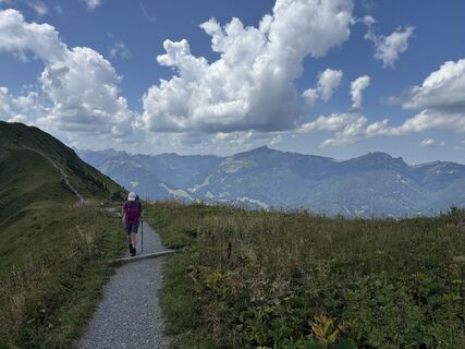 Foto von Mick entlang der Tour