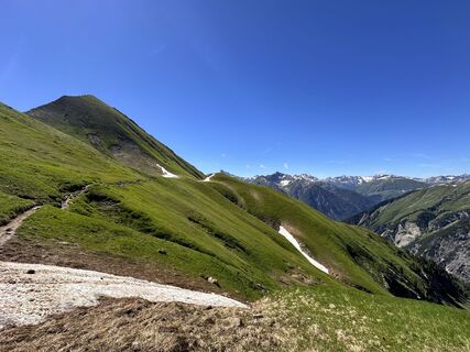 Photo de Norbert Herbig le long du parcours