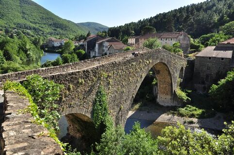 Olargues - Denkmalbesichtigung - Teufelsbrücke