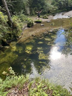 Fotografia z Martin Huber na trase