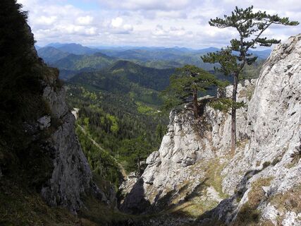 Abstieg von der Gauermannhütte