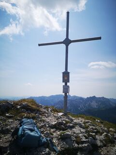 Foto de Elke Albrecht a lo largo del recorrido