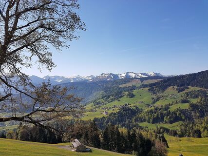 Ausblick vom Bergvorsäß