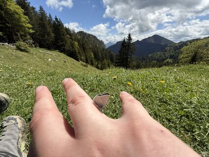 Foto von Pascal Deppe entlang der Tour