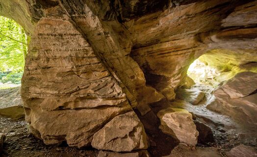 Gudenushöhle bei Alberechtsberg