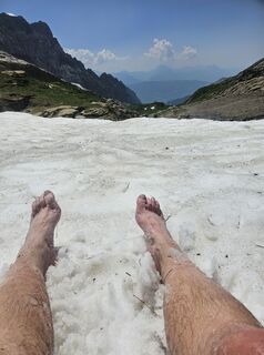 Photo de Pieter Vanlersberghe le long du parcours