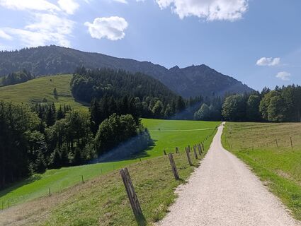 Foto von Steven entlang der Tour